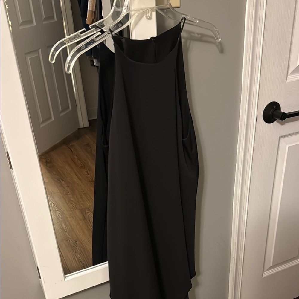 fab'rik Black Halter Dress